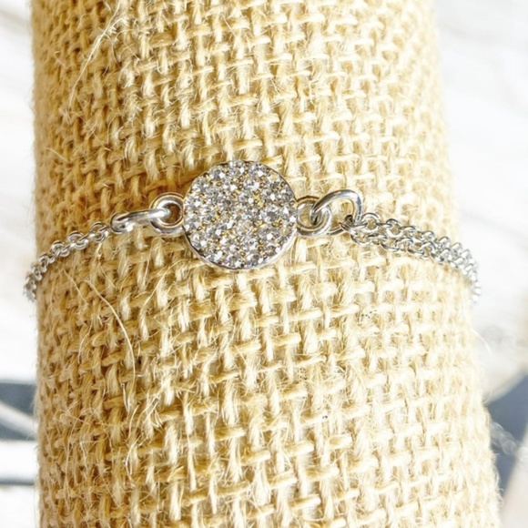 Alquimia Jewelry - PAVE DAINTY GOLD STATEMENT BRACELET